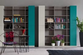 cityline-w01 Wohnwand, Regal, Bibliothek