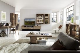 har-bent-02 Wohnzimmer mit Beimöbel in Kerneiche Umato