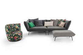mok franz – Modernes Sofa. Auch als Einzelstühle verwendbar.