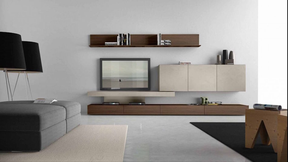 Moderne Wohnwand, TV-Möbel